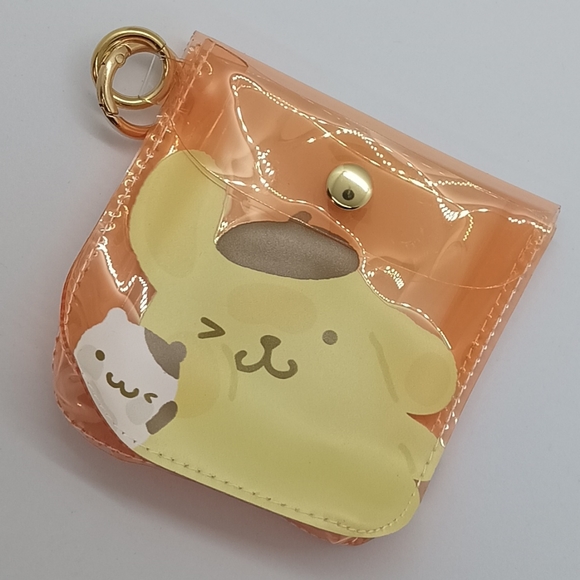 Pompompurin Sanrio pendant PVC earphones pouch - Picture 2 of 5